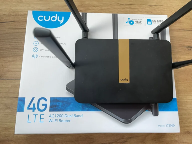 Cudy LT500D LTE 4G routeris (naujas)