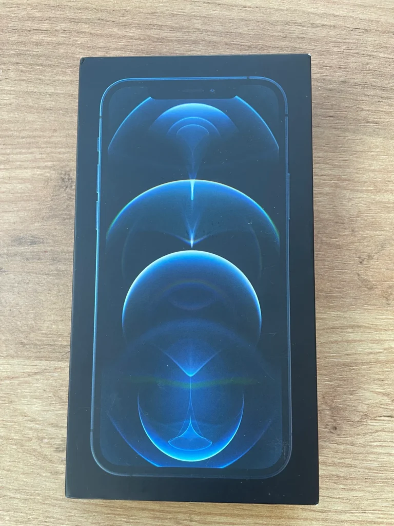 iPhone 12 Pro dėžutė (pacific blue)