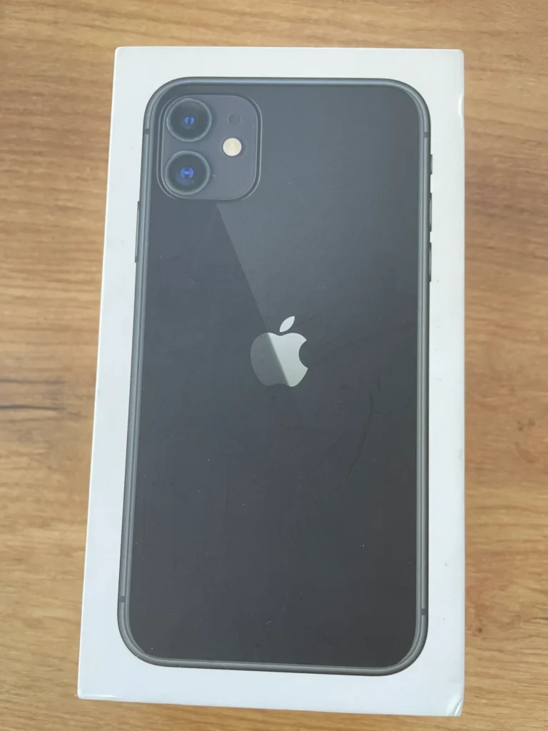 iphone 11 originali dėžutė (black)