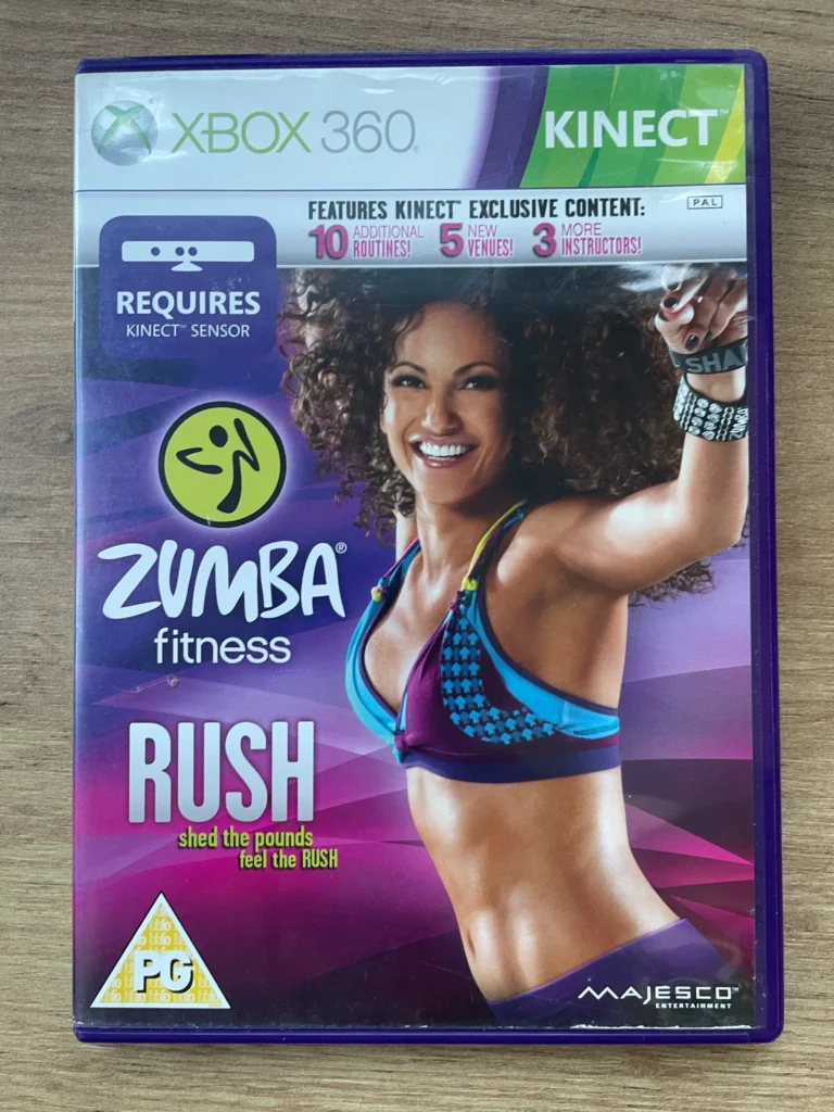 Zumba fitness RUSH xbox360 žaidimas (nauduotas)