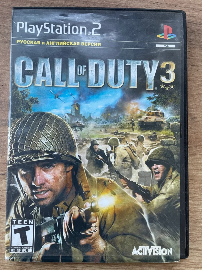 Call of Duty 3 ps2 žaidimas (nauduotas)