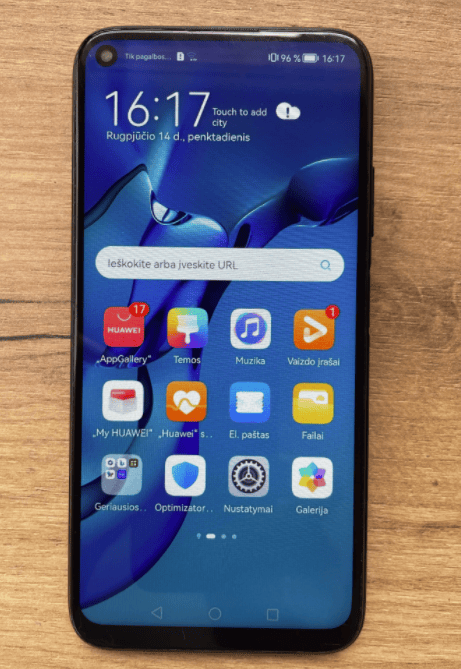 Huawei P40 Lite 128Gb 6GB ram tik 20eu