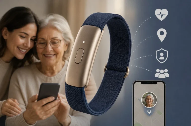 „Fitbit“ kūrėjai pristatė „Luffu Link“ – išmaniąją apyrankę, skirtą rūpintis artimaisiais
