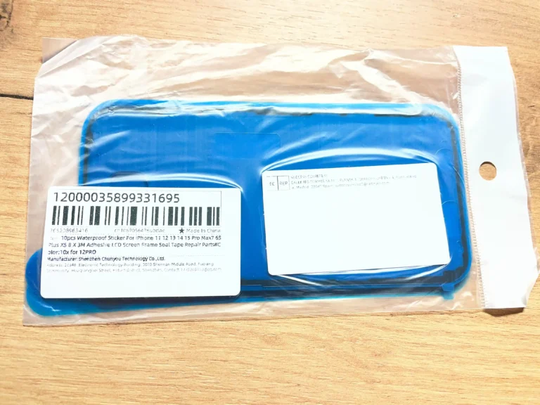 iPhone 12 Pro ekrano tarpinė – vandeniui atsparus lipdukas / klijai