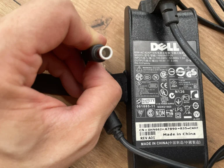Dell Nešiojamojo Kompiuterio Įkroviklis 65W 19,5V 3,34A