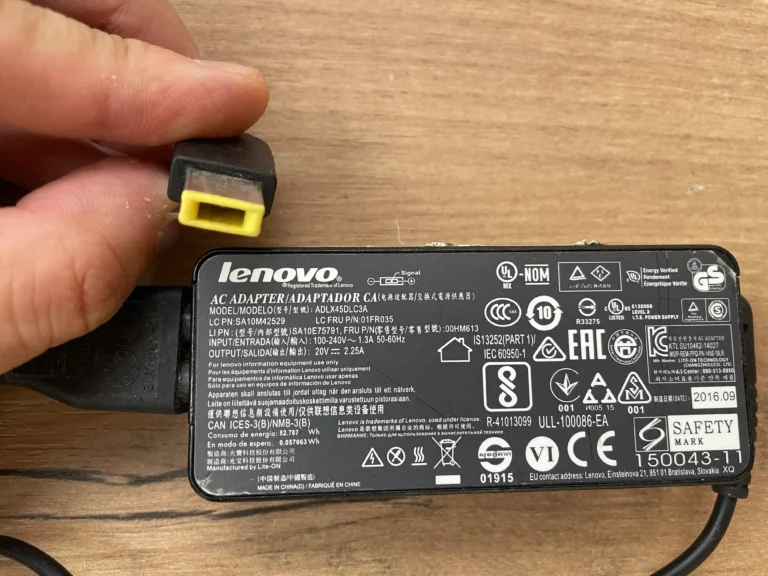 Lenovo Nešiojamojo Kompiuterio Įkroviklis 20V 2,25A