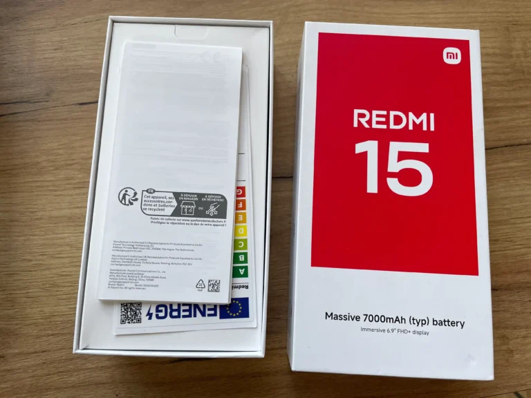 Originali „Xiaomi Redmi 15“ Dėžutė su dokumentais 128GB 8GB ram