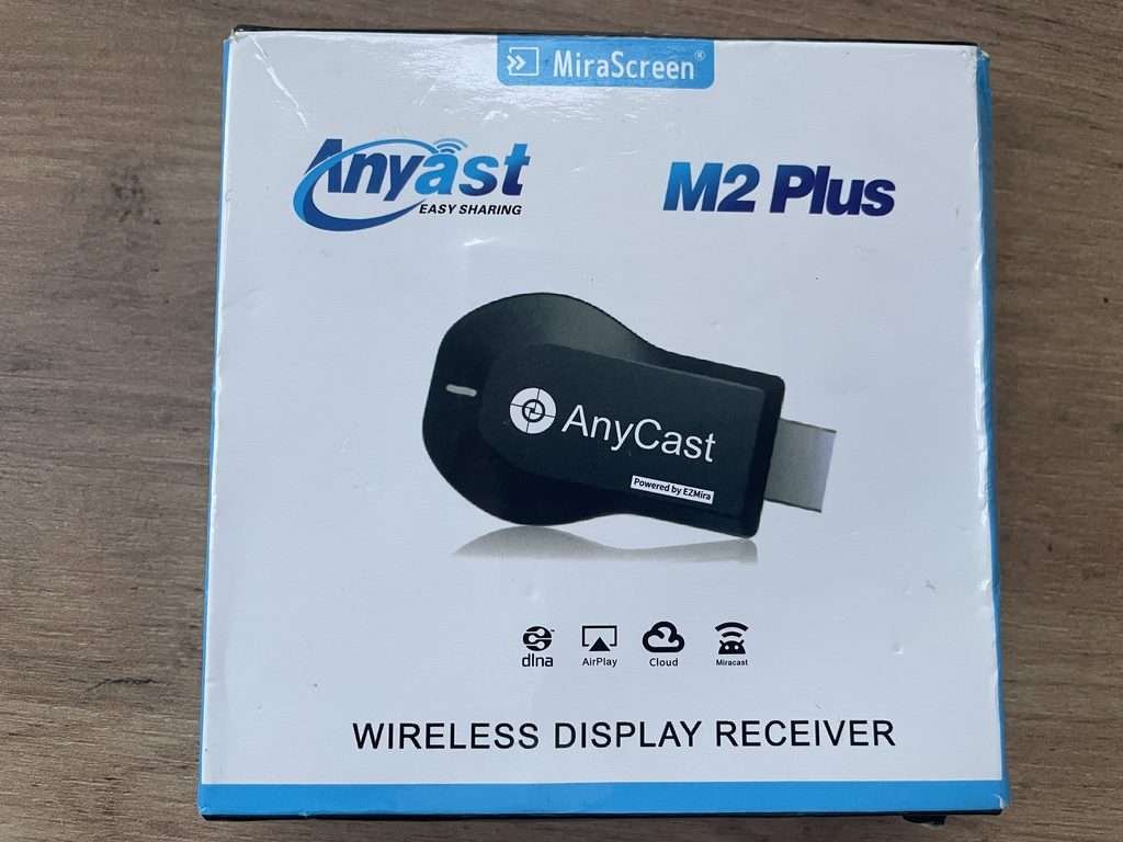 Anycast M2 Plus vaizdo bei garso transliacijos adapteris